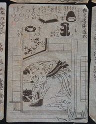 Shibari sketches 1800s